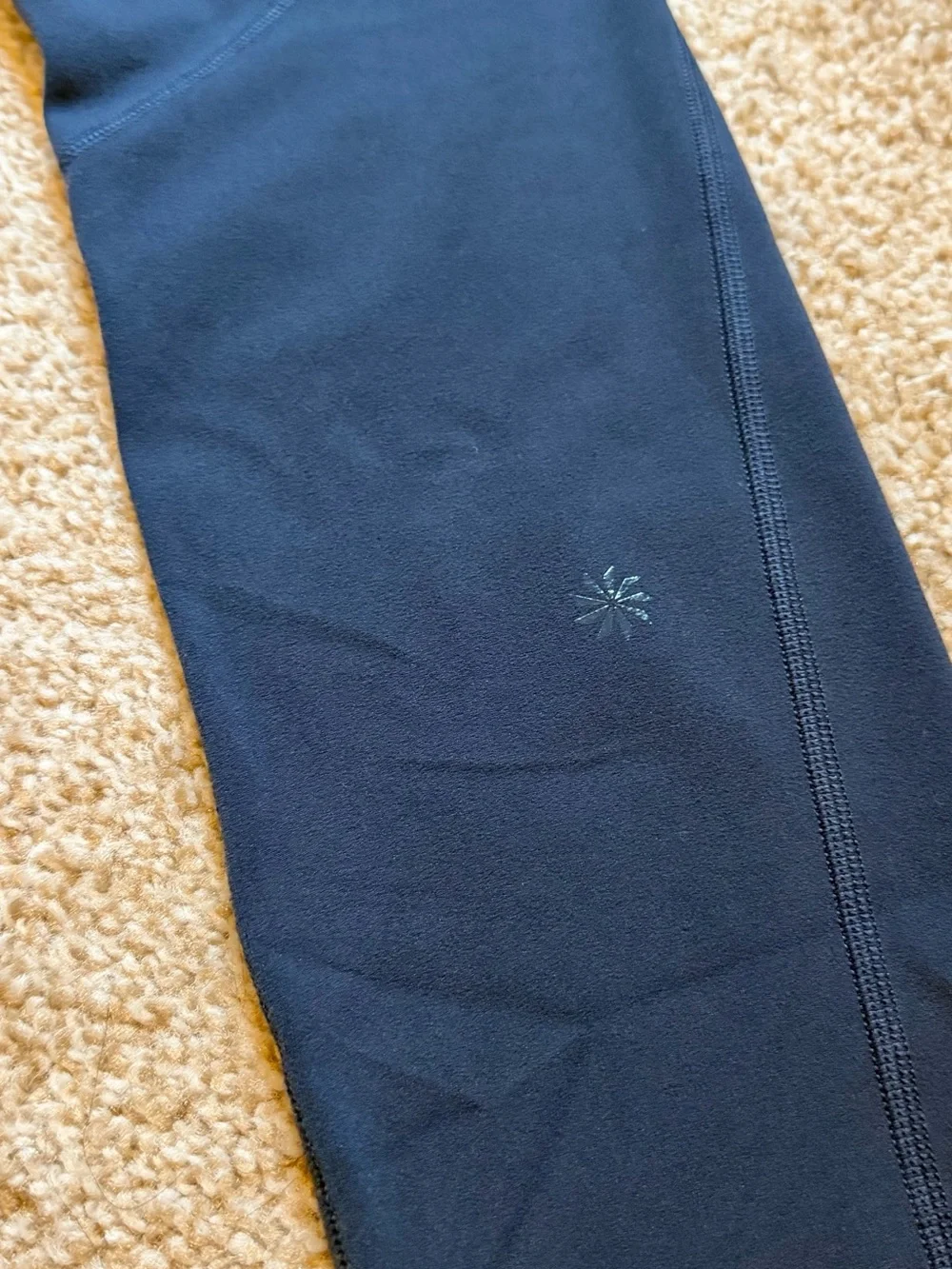 Athleta Girl Stash Your Treasures Tight Navy Blue Size XL/14 Activewear Leggings